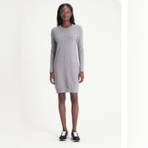 Banana Republic Heather Gray SWEATER DRESS Women’s Size M
